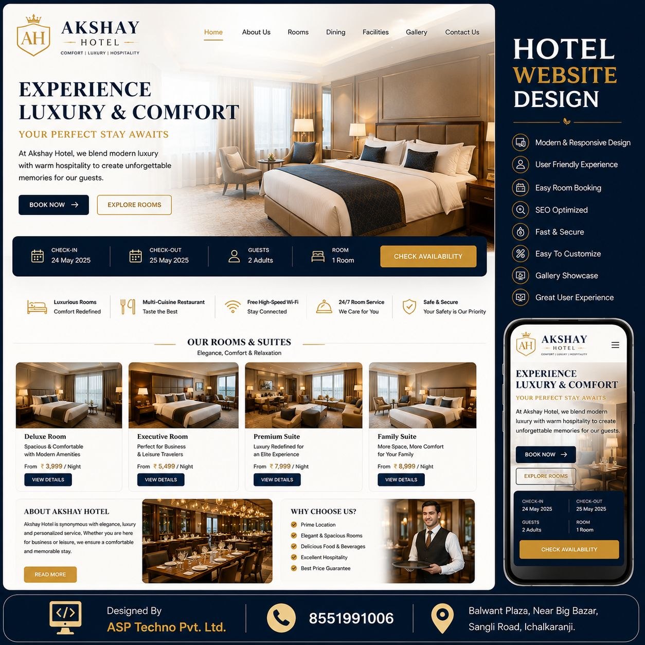 Hotel Website Design