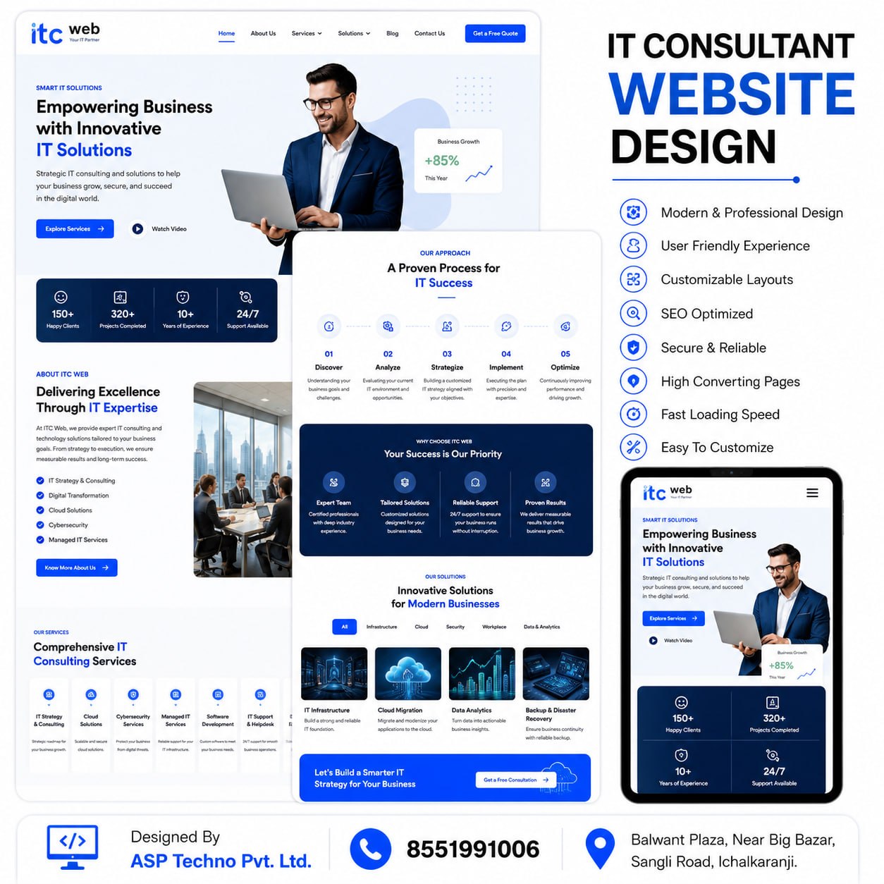 IT Consultant Website