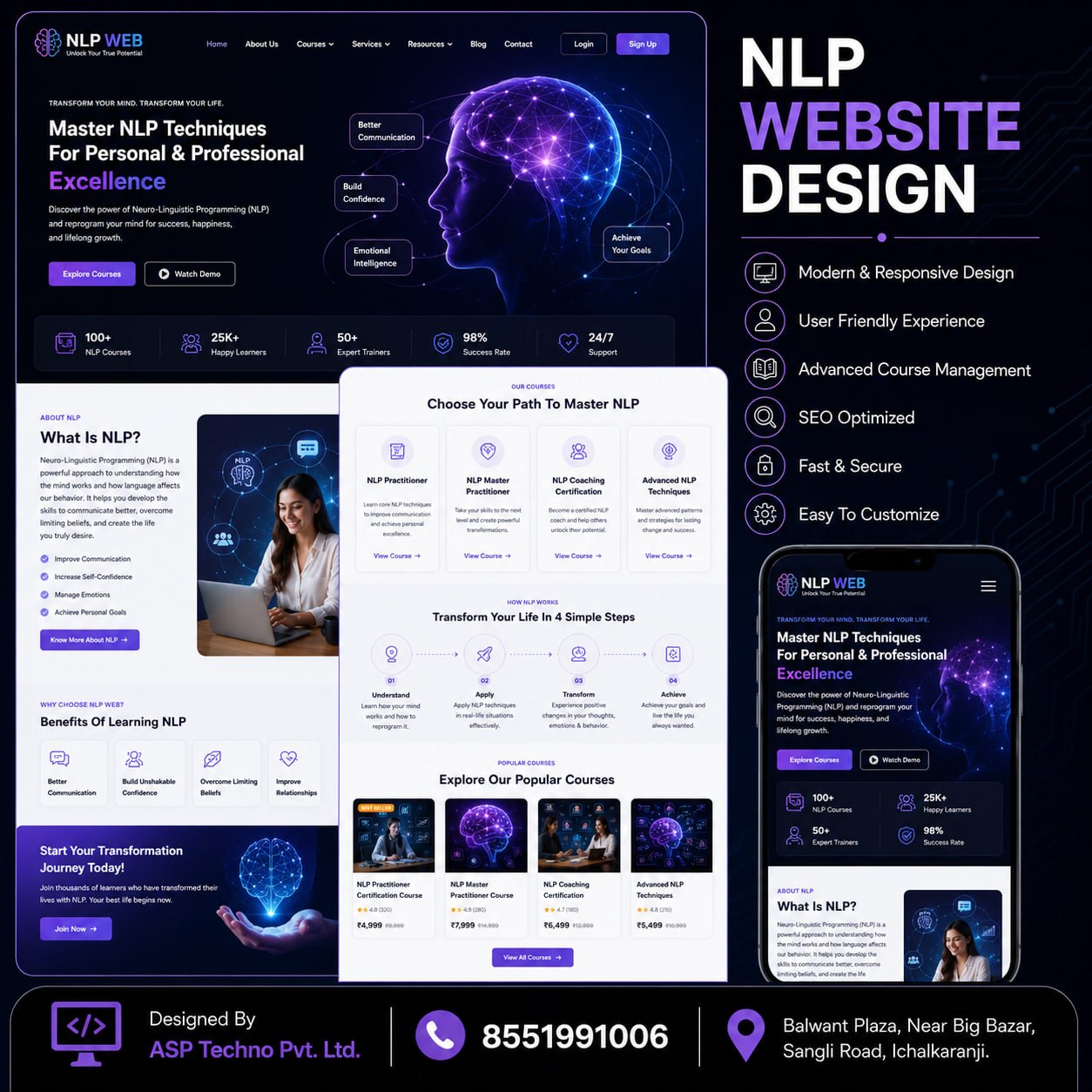 NLP Website Design