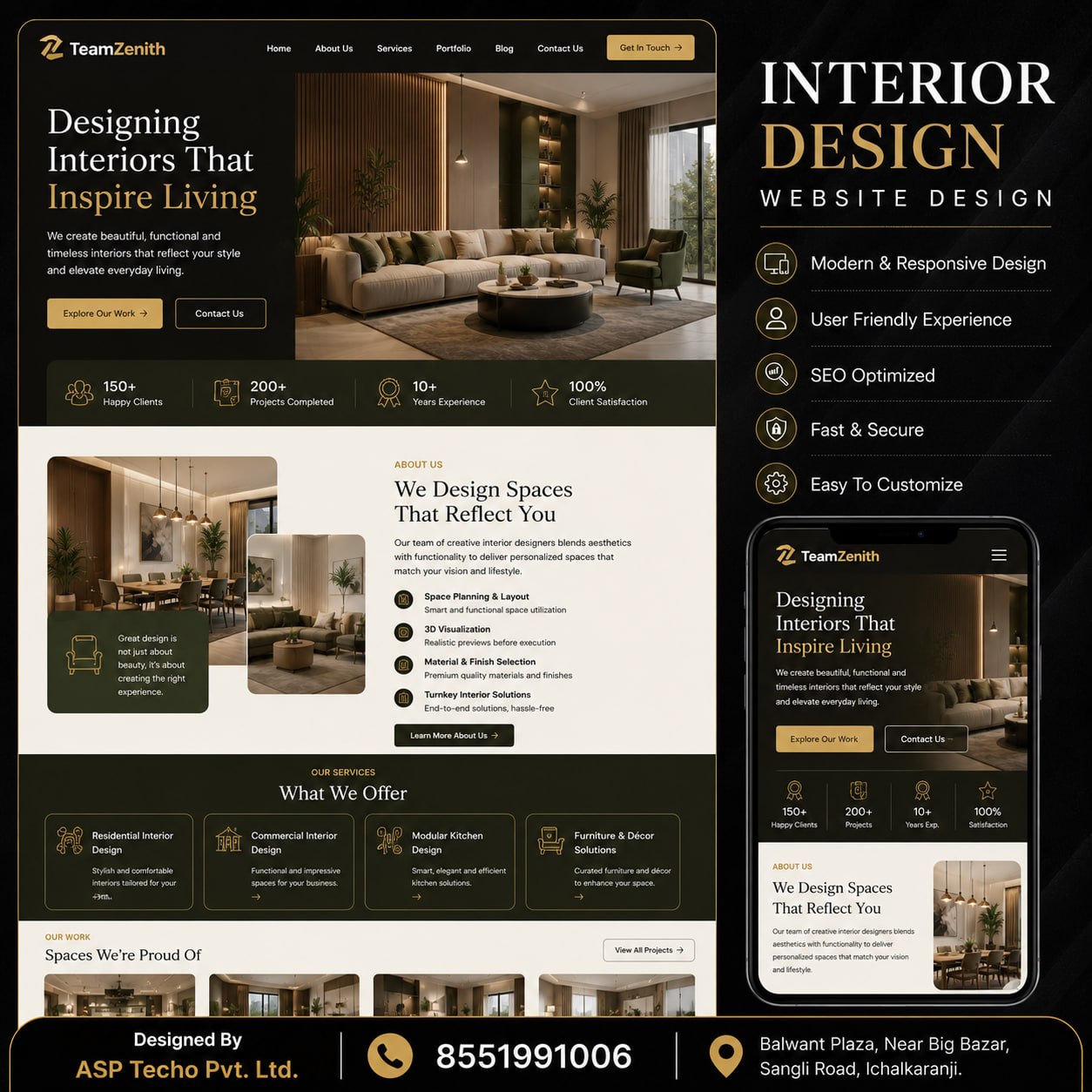 Interior Design Website
